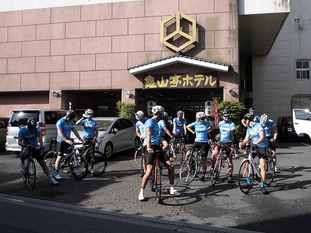 Japan Biking ツアー 自転車 マウンテンバイク in 日田温泉 亀山亭ホテル (14)