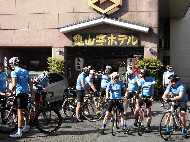 Japan Biking ツアー 自転車 マウンテンバイク in 日田温泉 亀山亭ホテル (17)