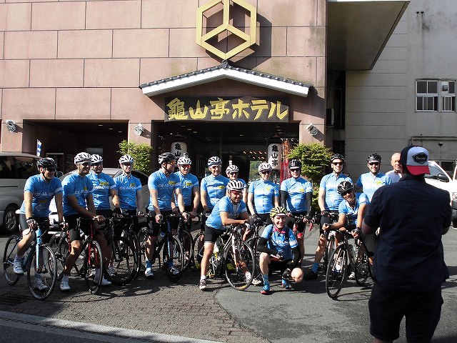 Japan Biking ツアー 自転車 マウンテンバイク in 日田温泉 亀山亭ホテル (19)