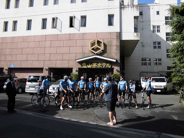 Japan Biking ツアー 自転車 マウンテンバイク in 日田温泉 亀山亭ホテル (18)