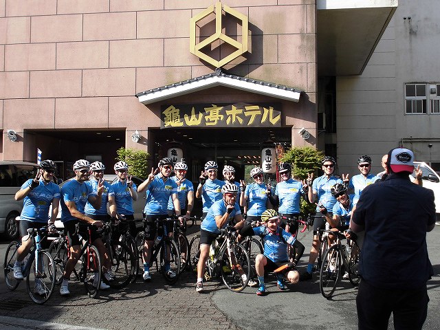 Japan Biking ツアー 自転車 マウンテンバイク in 日田温泉 亀山亭ホテル (20)
