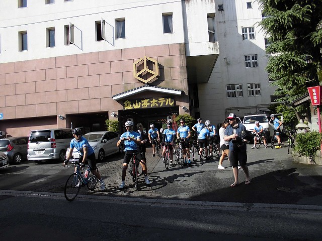 Japan Biking ツアー 自転車 マウンテンバイク in 日田温泉 亀山亭ホテル (13)