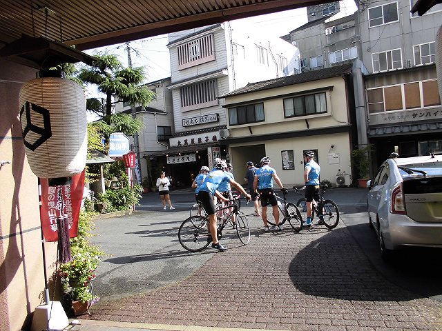 Japan Biking ツアー 自転車 マウンテンバイク in 日田温泉 亀山亭ホテル (5)