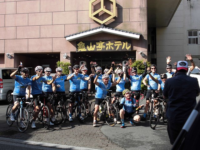 Japan Biking ツアー 自転車 マウンテンバイク in 日田温泉 亀山亭ホテル (21)