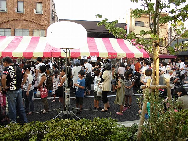 日田駅前通り商店街の夏祭り (5)