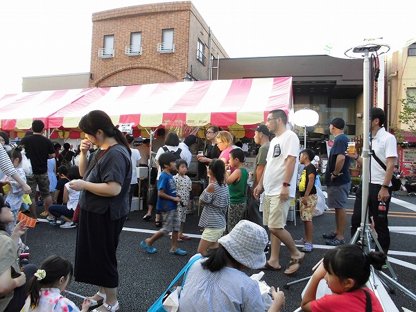 日田駅前通り商店街の夏祭り (1)