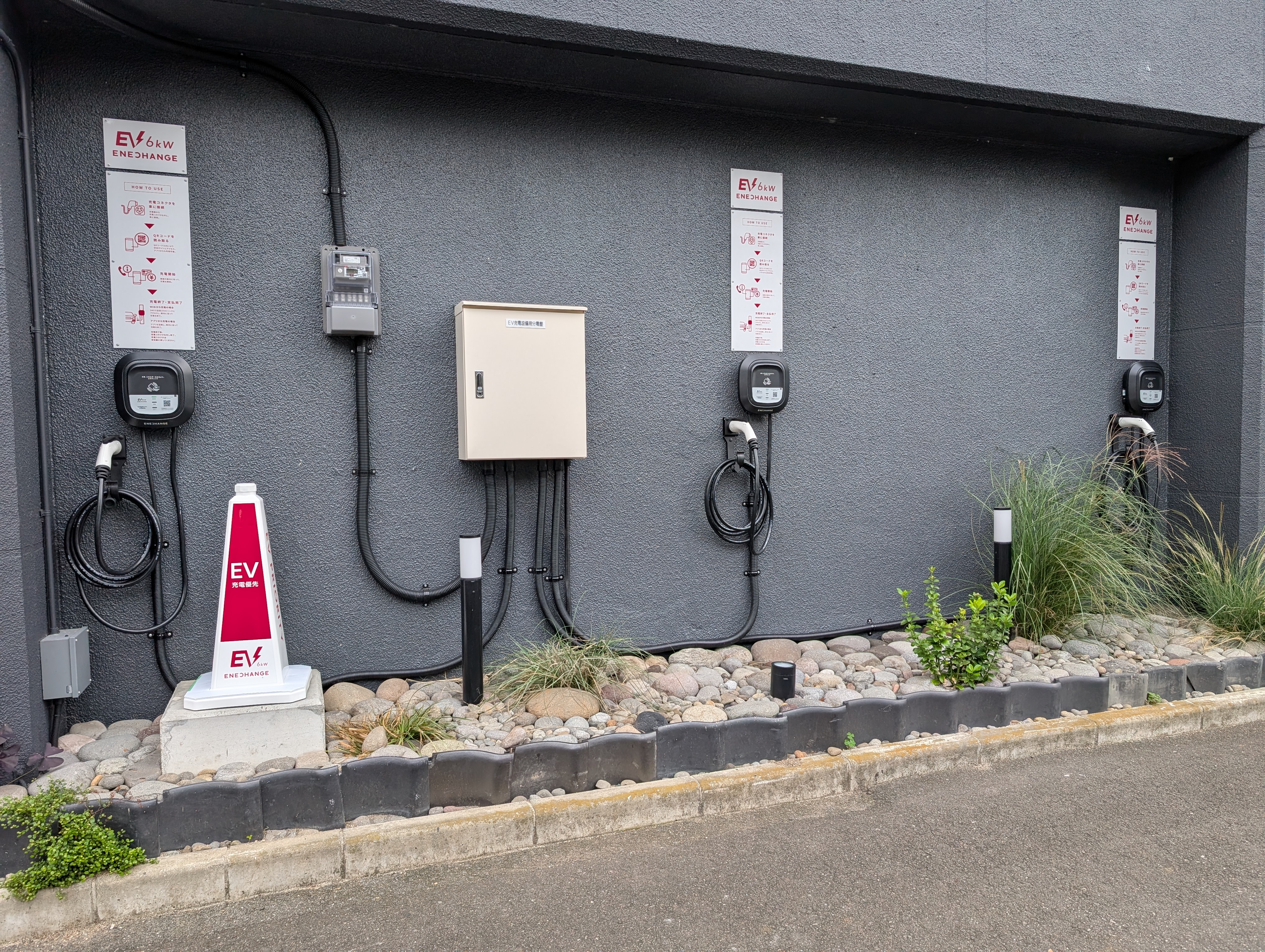 Electric vehicle charging spot