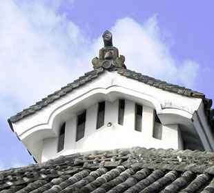 お城の屋根